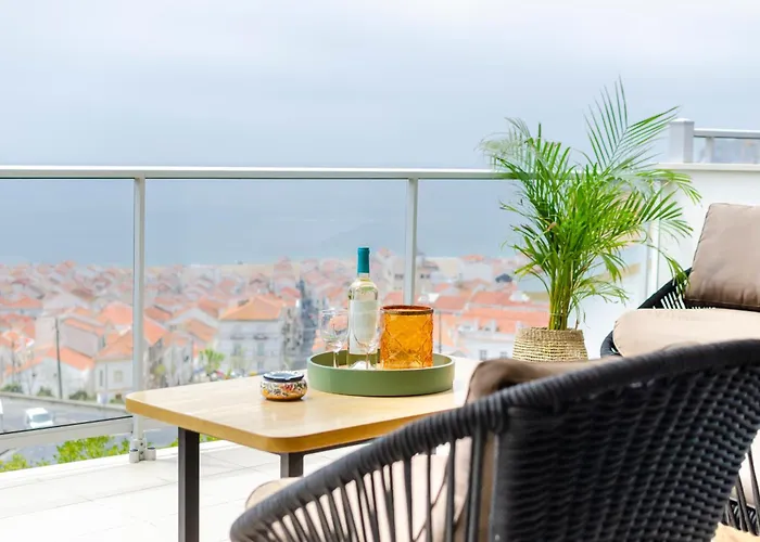 Panoramic Views - Terrace, Sea Views & Pool * 나자레